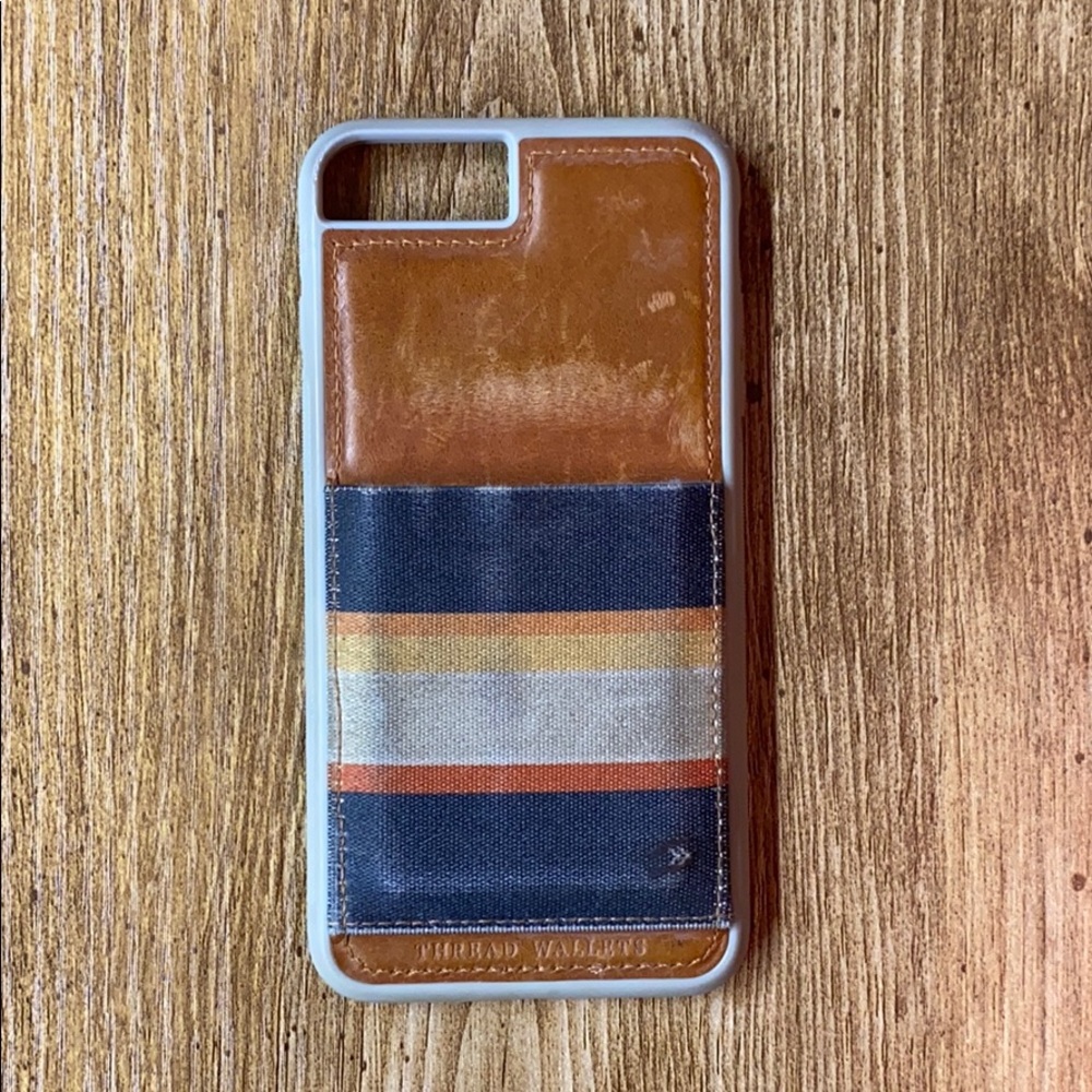 iPhone 6+/6s+/7+/8+ Thread Wallets Phone Case